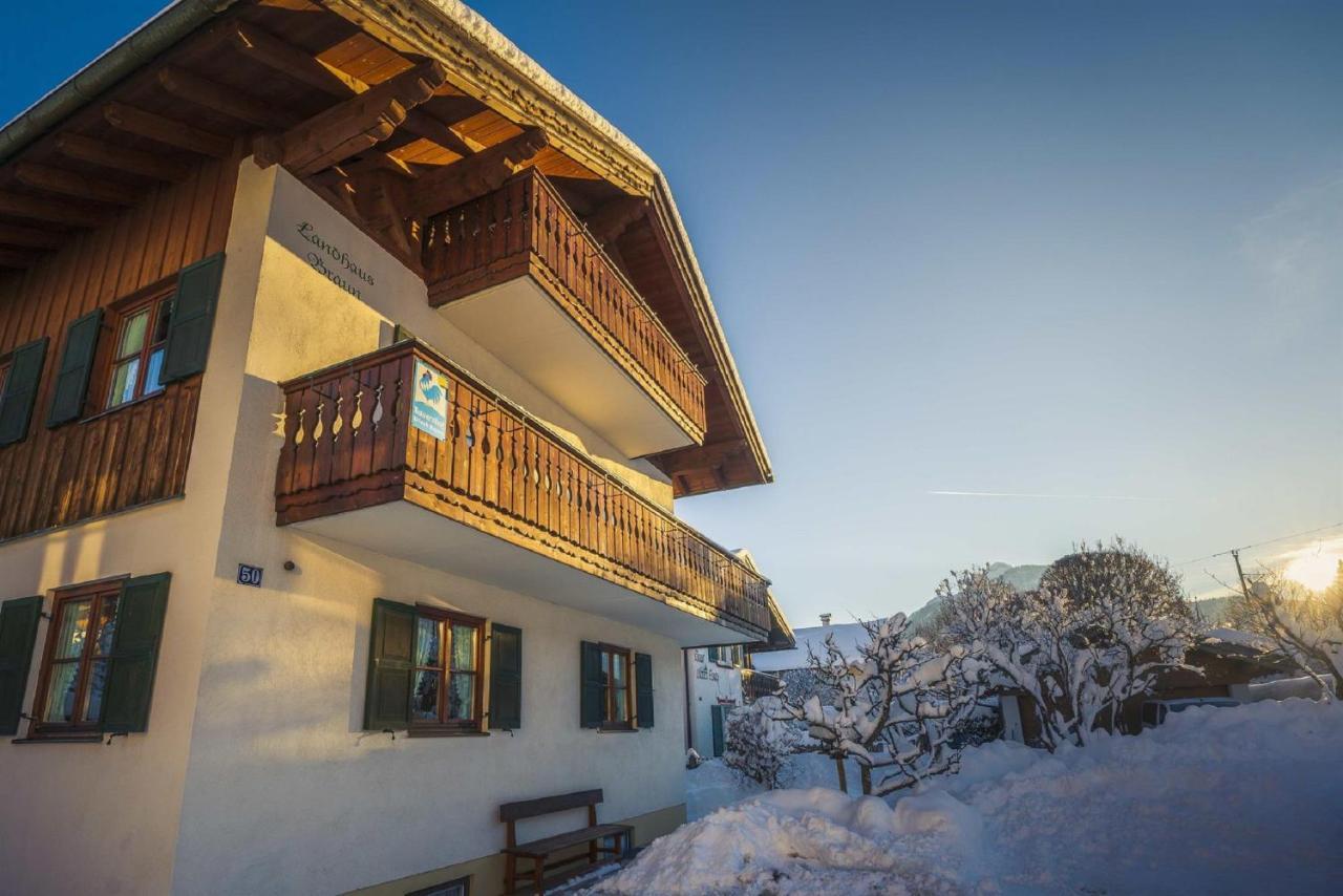 Apartament Landhaus Braun Mittenwald Zewnętrze zdjęcie